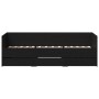 Bed day Black Oak Wood made 90 x 200 cm Durable by , Beds and slatted bases - Ref: Foro24-3333995, Price: 212,25 €, Discount: %