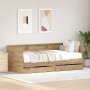 Cama nido con cajones Roble artesanal Madera resistente 75 x 190 cm | Foro24.es | Tu tienda online para hogar, jardín y más Foro24.es
