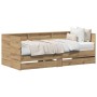 Cama nido con cajones Roble artesanal Madera resistente 75 x 190 cm | Foro24.es | Tu tienda online para hogar, jardín y más Foro24.es