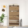 Shoe cabinet Artisan oak Crafted wood by , Shoe racks and shoe organizers - Ref: Foro24-3334026, Price: 132,64 €, Discount: %