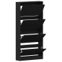 Shoe cabinet Black oak Quality wood by , Shoe racks and shoe organizers - Ref: Foro24-3334027, Price: 140,58 €, Discount: %