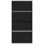 Shoe cabinet Black oak Quality wood by , Shoe racks and shoe organizers - Ref: Foro24-3334027, Price: 140,58 €, Discount: %