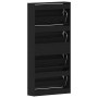 Shoe cabinet Black oak Quality wood by , Shoe racks and shoe organizers - Ref: Foro24-3334027, Price: 140,58 €, Discount: %