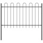 Gartenzaun mit grauem Stahlbogen 13,6x1,2 m | Foro24.es | Tu tienda online para hogar, jardín y más Foro24.es
