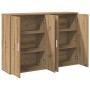Sideboards 2 pcs Artisan Oak 60x31x84 cm Engineered Wood by , Sideboards - Ref: Foro24-3334303, Price: 158,20 €, Discount: %