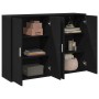 Consolas 2 pcs Negro Roble 60x31x84 cm Madera Ingenierizada | Foro24.es | Tu tienda online para hogar, jardín y más Foro24.es
