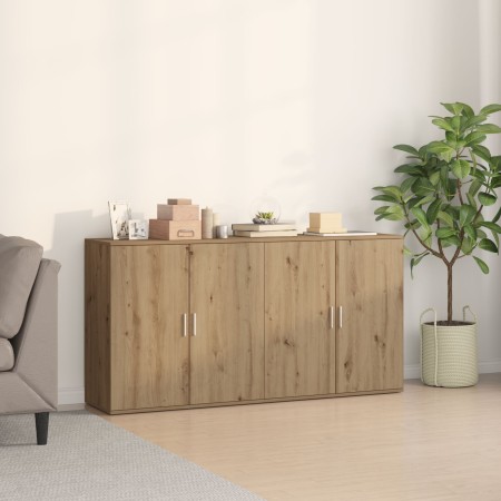 Buffets 2 Stück Artisan Eiche 79x38x80 cm aus bearbeitetem Holz | Foro24.es | Tu tienda online para hogar, jardín y más Foro24.es