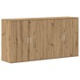 Buffets 2 Stück Artisan Eiche 79x38x80 cm aus bearbeitetem Holz | Foro24.es | Tu tienda online para hogar, jardín y más Foro24.es