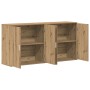 Buffets 2 Stück Artisan Eiche 79x38x80 cm aus bearbeitetem Holz | Foro24.es | Tu tienda online para hogar, jardín y más Foro24.es