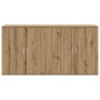 Buffets 2 Stück Artisan Eiche 79x38x80 cm aus bearbeitetem Holz | Foro24.es | Tu tienda online para hogar, jardín y más Foro24.es