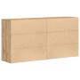 Buffets 2 pcs de Roble Artesanal 79x38x80 cm de Madera Elaborada by , Sideboards - Ref: Foro24-3334309, Price: 172,41 €, Disc...