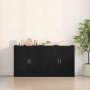 2 pcs Black Oak Sideboards 79x38x80 cm Wood made by , Sideboards - Ref: Foro24-3334310, Price: 182,38 €, Discount: %