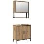 Conjunto de Muebles de Baño de 2 Piezas en Madera Ingenierizada de Roble Artisan de , Muebles de baño - Ref: Foro24-3334323, ...