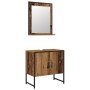 Set of 2 Bathroom Cabinets of old wood of by , Bathroom furniture - Ref: Foro24-3334327, Price: 92,84 €, Discount: %