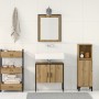Juego de Mueble de Baño de 2 Piezas en Roble Artesanal de Madera Elaborada de , Muebles de baño - Ref: Foro24-3334328, Precio...