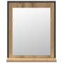 Juego de Mueble de Baño de 2 Piezas en Roble Artesanal de Madera Elaborada de , Muebles de baño - Ref: Foro24-3334328, Precio...