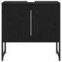2-Piece Bathroom Cabinet Set in Engineered Wood Black Oak by , Bathroom furniture - Ref: Foro24-3334329, Price: 94,28 €, Disc...