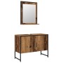 2-teiliges Badmöbel-Set aus Altholz und Holzwerkstoff | Foro24.es | Tu tienda online para hogar, jardín y más Foro24.es