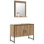 2-Piece Bathroom Furniture Set in Artisan Oak Wood by , Bathroom furniture - Ref: Foro24-3334332, Price: 106,66 €, Discount: %