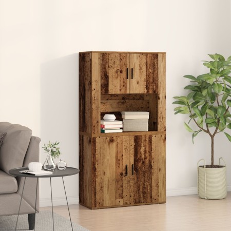 Old Wood Loft 80x33x150 cm Engineered Wood by , Sideboards - Ref: Foro24-3334336, Price: 148,02 €, Discount: %