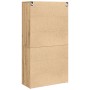 High Artisan Oak Cabinet 80x33x150 cm Processed Wood by , Sideboards - Ref: Foro24-3334337, Price: 144,96 €, Discount: %
