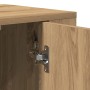 High Artisan Oak Cabinet 80x33x150 cm Processed Wood by , Sideboards - Ref: Foro24-3334337, Price: 144,96 €, Discount: %