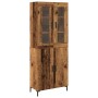 Sideboard with Wall Cabinet made of Old Wood and Engineered Wood by , Sideboards - Ref: Foro24-3334349, Price: 191,81 €, Disc...