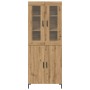 Sideboard con Cabinet de Pared de Roble Artesanal | Foro24.es | Tu tienda online para hogar, jardín y más Foro24.es
