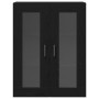 Console with wall cabinet in black oak wood by , Sideboards - Ref: Foro24-3334351, Price: 196,25 €, Discount: %