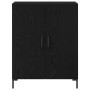 Konsole mit Wandschrank aus schwarzem Eichenholz von , Sideboards - Ref: Foro24-3334351, Preis: 196,25 €, Rabatt: -5%%
