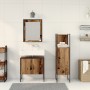 3-piece bathroom furniture set in old wood and composite wood by , Bathroom furniture - Ref: Foro24-3334357, Price: 146,75 €,...