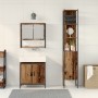 3-teiliges Badmöbel-Set aus Altholz und Holzwerkstoff von , Badezimmermöbel - Ref: Foro24-3334360, Preis: 186,98 €, Rabatt: %