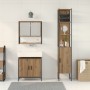 3-teiliges Badmöbel-Set aus handwerklichem Eichenholz von , Badezimmermöbel - Ref: Foro24-3334361, Preis: 180,69 €, Rabatt: %