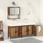 3-teiliges Badmöbel-Set aus altem Holzwerkstoff von , Badezimmermöbel - Ref: Foro24-3334364, Preis: 172,67 €, Rabatt: %