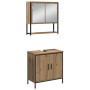 3-teiliges Badmöbel-Set Artisan Eiche Technisches Holz von , Badezimmermöbel - Ref: Foro24-3334368, Preis: 170,56 €, Rabatt: ...