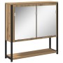 3-Piece Bathroom Furniture Set in Artisan Oak Wood by , Bathroom furniture - Ref: Foro24-3334371, Price: 167,88 €, Discount: %