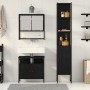 3-teiliges Badmöbel-Set aus schwarzem Eichenholz | Foro24.es | Tu tienda online para hogar, jardín y más Foro24.es