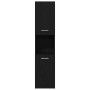 5-teiliges Badmöbel-Set aus schwarzem Eichenholz von , Badezimmermöbel - Ref: Foro24-3334373, Preis: 407,96 €, Rabatt: %