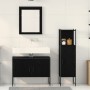 3-teiliges Badmöbel-Set aus schwarzem Eichenholz | Foro24.es | Tu tienda online para hogar, jardín y más Foro24.es