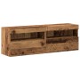8 Piece TV Wall Unit with LED Old Wood Crafted Wood by , TV Furniture - Ref: Foro24-3334380, Price: 329,08 €, Discount: %