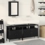 3-Piece Bathroom Furniture Set in Wood Made of Black Oak by , Bathroom furniture - Ref: Foro24-3334393, Price: 159,96 €, Disc...