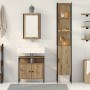 3-piece dressing table set in brown oak color made of wood by , Bathroom furniture - Ref: Foro24-3334396, Price: 161,86 €, Di...