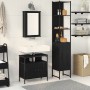 3-teiliges Badmöbel-Set aus schwarzem Eichenholz | Foro24.es | Tu tienda online para hogar, jardín y más Foro24.es