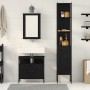 3-teiliges Badmöbel-Set aus schwarzem Eichenholz | Foro24.es | Tu tienda online para hogar, jardín y más Foro24.es