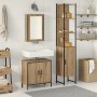 3-Piece Bathroom Furniture Set in Artisan Oak Wood by , Bathroom furniture - Ref: Foro24-3334400, Price: 172,69 €, Discount: %