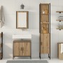 3-Piece Bathroom Furniture Set in Artisan Oak Wood by , Bathroom furniture - Ref: Foro24-3334400, Price: 172,69 €, Discount: %
