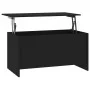Black plywood coffee table 102x55.5x52.5 cm by vidaXL, Coffee table - Ref: Foro24-809666, Price: 69,95 €, Discount: %