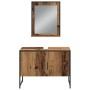 Set mit 4 Badezimmermöbeln Altholz Holzwerkstoff von , Badezimmermöbel - Ref: Foro24-3334402, Preis: 233,80 €, Rabatt: %