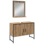 4-teiliges Badmöbel-Set Artisan Eiche aus Holz von , Badezimmermöbel - Ref: Foro24-3334403, Preis: 244,65 €, Rabatt: %