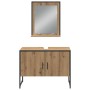 4-teiliges Badmöbel-Set Artisan Eiche aus Holz von , Badezimmermöbel - Ref: Foro24-3334403, Preis: 244,65 €, Rabatt: %